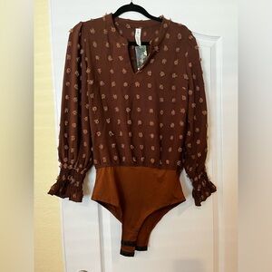 Blooming Jelly bodysuit blouse